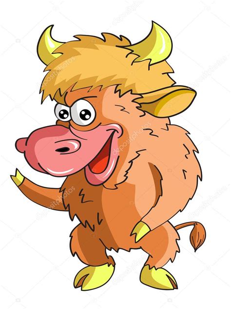 Funny bull cartoon Stock Vector Image by ©tarantul2 #95239252