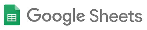 Google Sheets Logo Horizontal transparent PNG - StickPNG