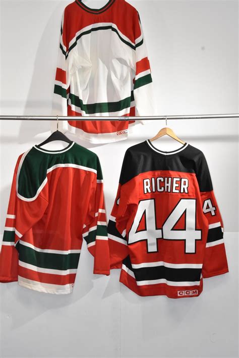 Sold Price: New Jersey Devils NHL Jerseys - December 6, 0119 9:00 AM EST