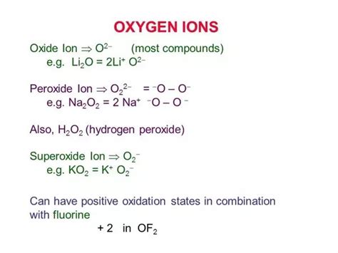 Which is more stable, oxide or peroxide? - Quora