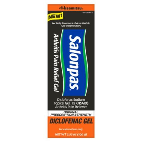 Salonpas® Arthritis Pain Relief Diclofenac Gel, 3.53 oz - Kroger