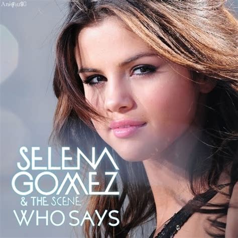 MODERN POP SHEET MUSIC!: Selena Gomez - Who Says