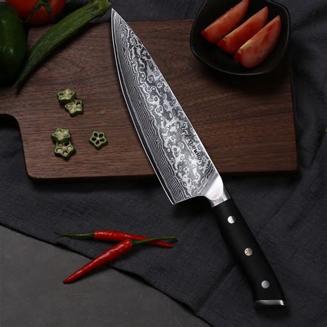 VG-10 Damascus Steel Chef Knife