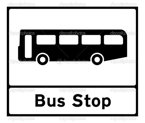 Images Of Bus Stop Signs - ClipArt Best