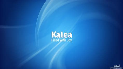 Kalea 3D Name Wallpaper for Mobile, Write Name on Photo Online