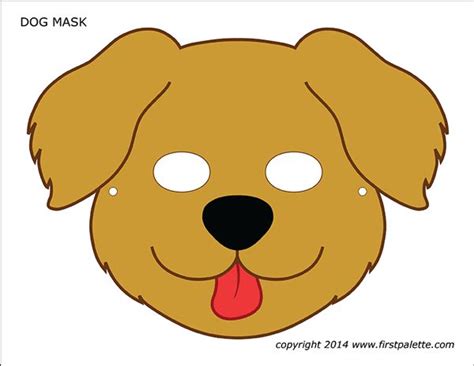 Dog Mask Template