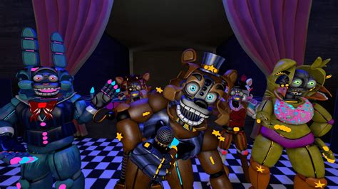 Advanced Animatronics Stage pose. I was bored | Five Nights At Freddy's Amino