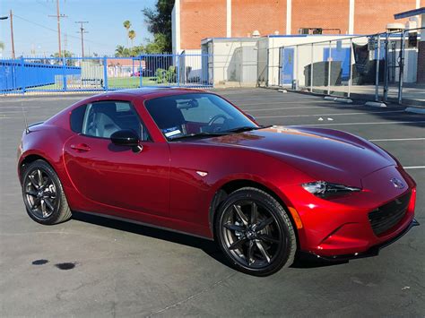 Soul Red Metallic? More like Candy Apple Red! My new baby, "Darla" : r/Miata