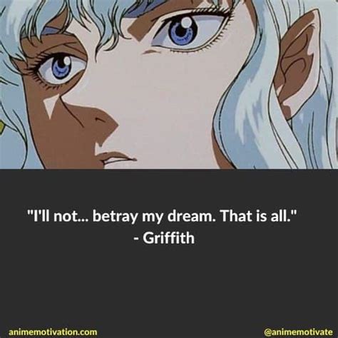 13+ คำพูดของ Griffith จากแฟน ๆ #Berserk จะต้องประทับใจ