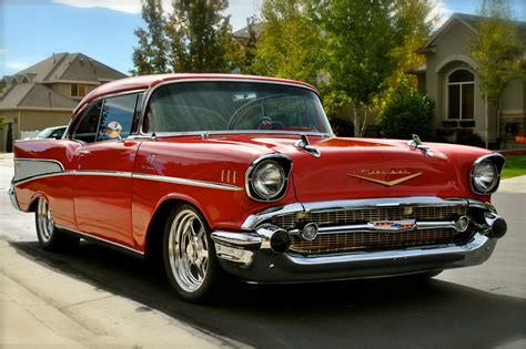 RED FOR THE HOLIDAYS THIS SANTA'S CRUISER "57 CHEVY BEL AIR" READY FOR ...