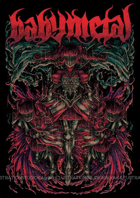 BABYMETAL T-shirt Art Collection [HD] [28 IMAGES] - Album on Imgur ...