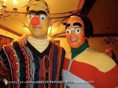 Coolest Creepy Bert and Ernie Costume