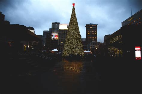 Union square Christmas tree, SF photo: Evan Thompson | San francisco ...