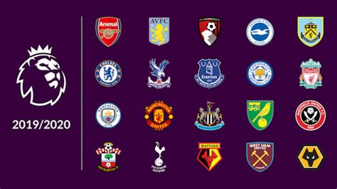 All Premier League Soccer Team Logos