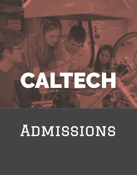 CALTECH Admissions - "It's no secret that admission to Caltech is selective; we welcome only ...