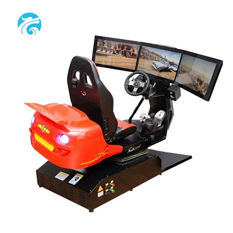 4D Dynamic Car Driving Simulator with 3 Screens - Car Driving Simulator ...