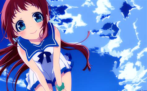 Download Manaka Mukaido Anime Nagi No Asukara HD Wallpaper by MPrincess