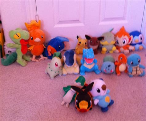 starter pokemon plushies by yinyangtigre on DeviantArt