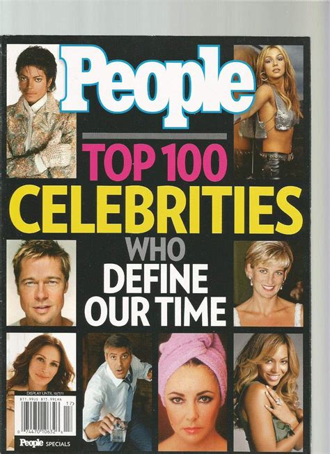 People Magazine Special: Top 100 Celebrities Who Define Our Time ...