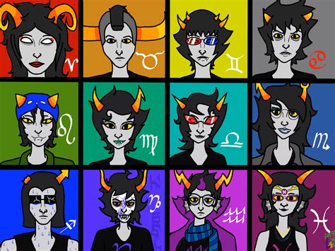 √ Homestuck Characters Trolls