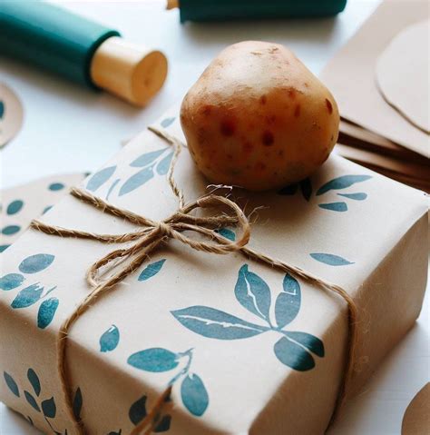 Learn how to make a potato stamp at home