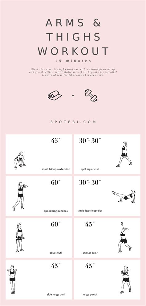 15-Minute Arms & Thighs Workout