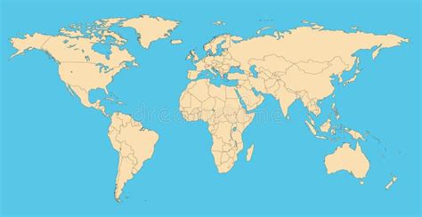 World Map Image With Countries