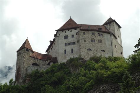 Gutenberg Castle is a preserved castle in the town of Balzers ...