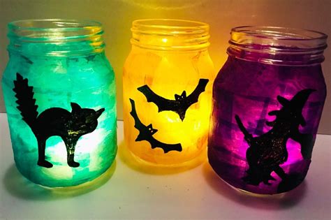 Halloween glowing lanterns - Halloween Crafts