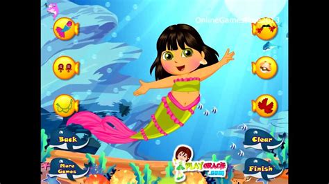 Dora Online Games Dora Dress Up Game - YouTube