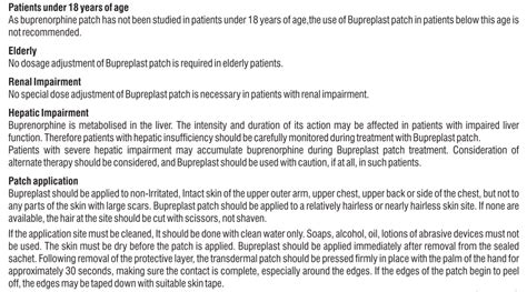 BuprePlast Patch | Zuventus