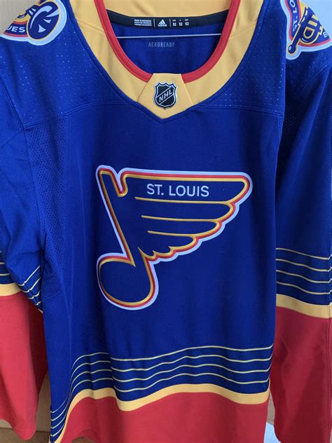 Blues jersey from Sportsk : r/hockeyjerseys