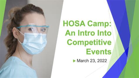 HOSA Camp: An Intro Into Competitive Events | National Consortium for ...