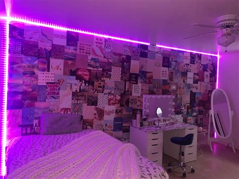 Led Lights Bedroom Inspo Tiktok Room Ideas - Krissys Quilting