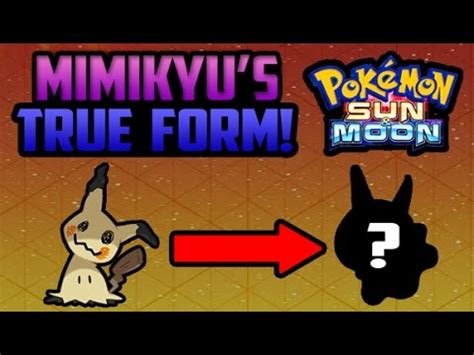 MIMIKYU'S TRUE FORM THEORY! Pokemon Sun and Moon Theory & Discussion ...