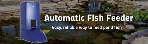 Bermuda Automatic Pond Fish Feeder | Bermuda Water Gardens