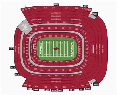 Navigating Razorback Stadium: A Comprehensive Guide To The Home Of Arkansas Football ...