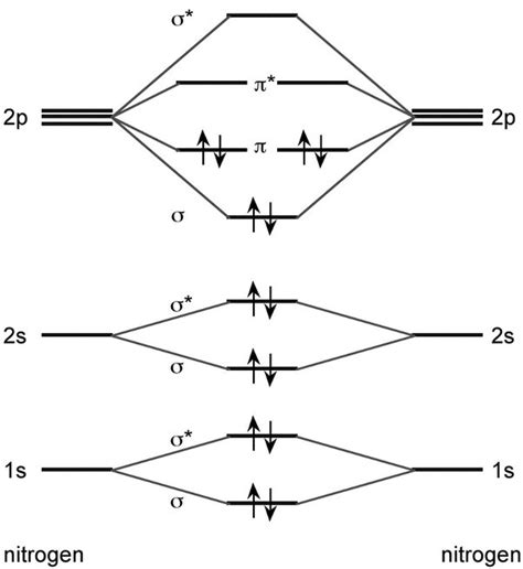 14+ N2+ Molecular Orbital Diagram - NishaChibudom