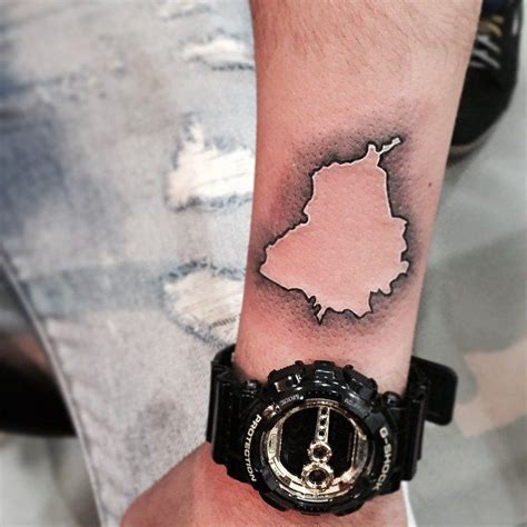 Punjab Map Tattoo | Map tattoos, Tattoos, Arm band tattoo