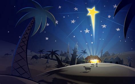 Jesus Birth Christmas Wallpaper