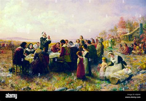 First thanksgiving art hi-res stock photography and images - Alamy