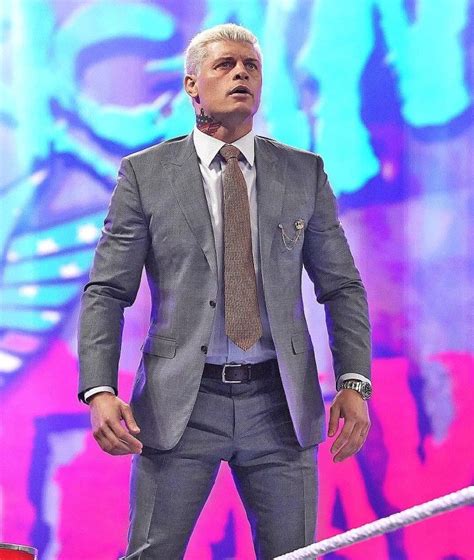 Pin on Male Wrestlers | Blazer outfits men, Mens outfits, Cody rhodes