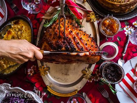 Australian Christmas Food dinner menu @ Not Quite Nigella