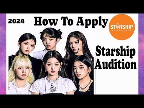 Starship Entertainment Audition | IVE, MonstaX | Kpop Audition 2024 | Kpop Audition Tutorial ...