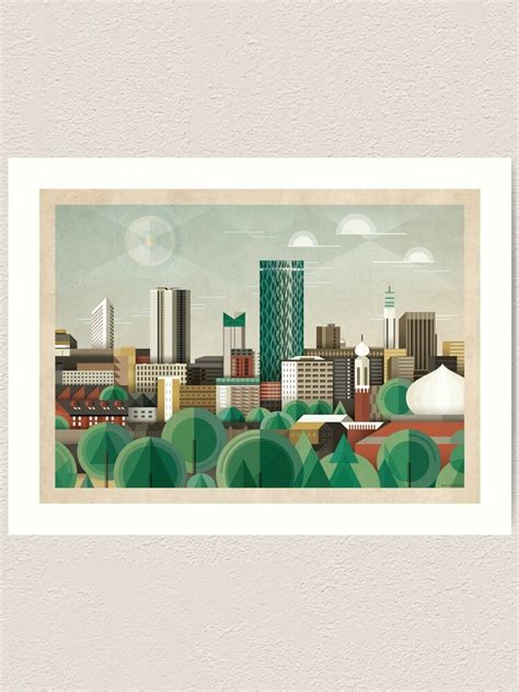 "This Green City" Art Print by Brumhaus | Redbubble