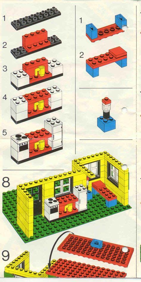 Old LEGO® Instructions | letsbuilditagain.com #tipsandgames | Lego instructions, Lego building ...