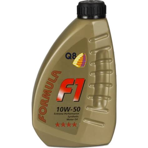 Q8 Oils Formula F1 10W-50 1L Motor Oil - Compare Prices - PriceRunner UK