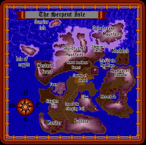 A Diary of Videogames: Ultima VII: The Serpent Isle