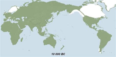 10 000 BC (World map) | Doremon360 | Flickr