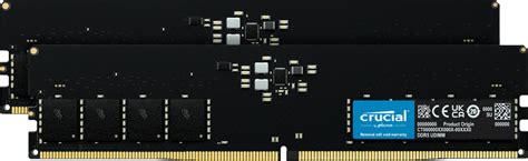 Crucial 64GB Kit (32GBx2) DDR5-5600 UDIMM | CT2K32G56C46U5 | Crucial.com